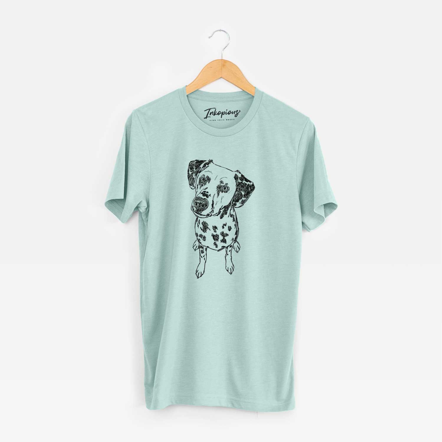 Doodled Daisy Mae the Dalmatian - Unisex Crewneck