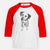 Doodled Daisy Mae the Dalmatian - Youth 3/4 Long Sleeve