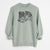 Doodled Dawson the German Shorthaired Pointer - Unisex Pigment Dyed Crew Sweatshirt