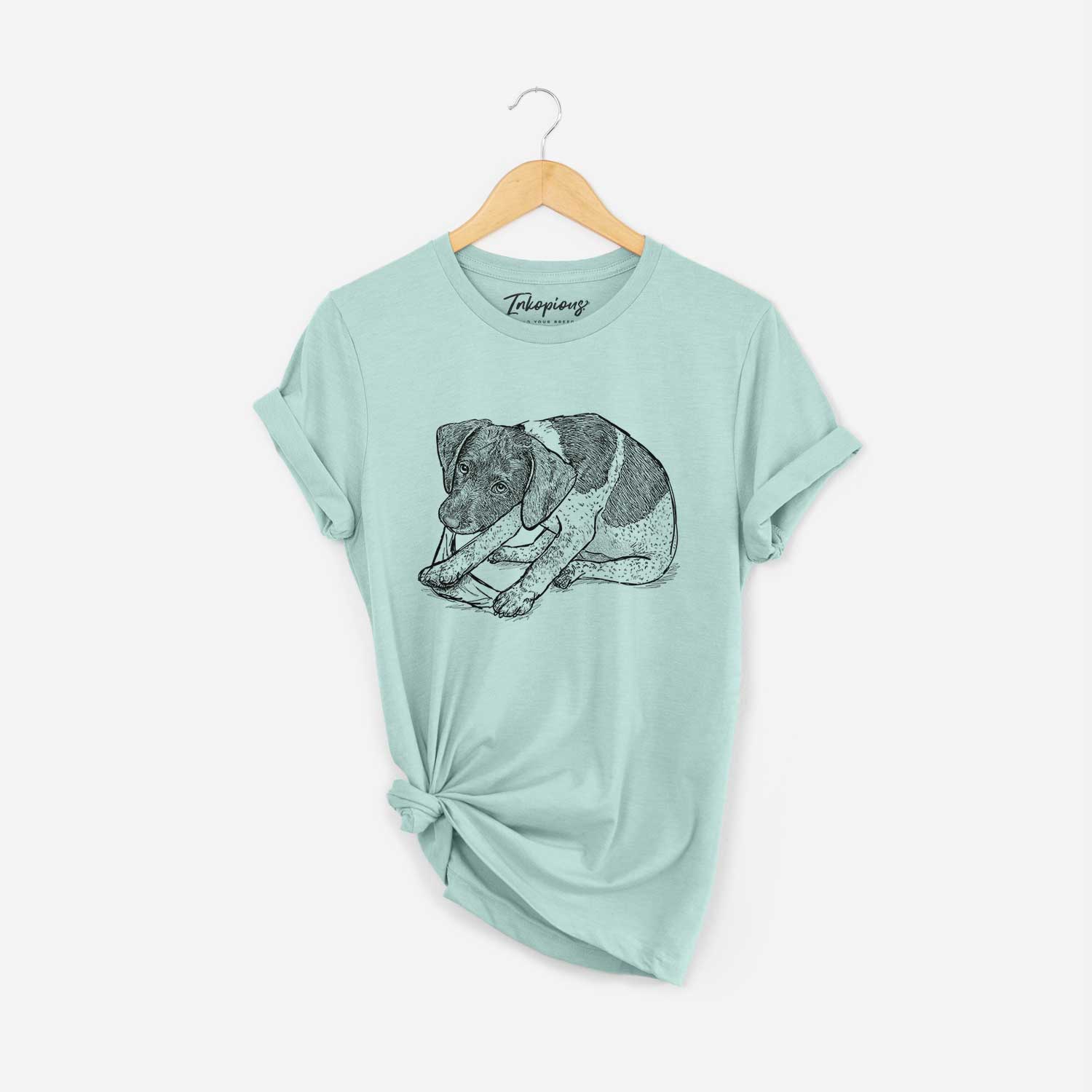 Doodled Dawson the German Shorthaired Pointer - Unisex Crewneck