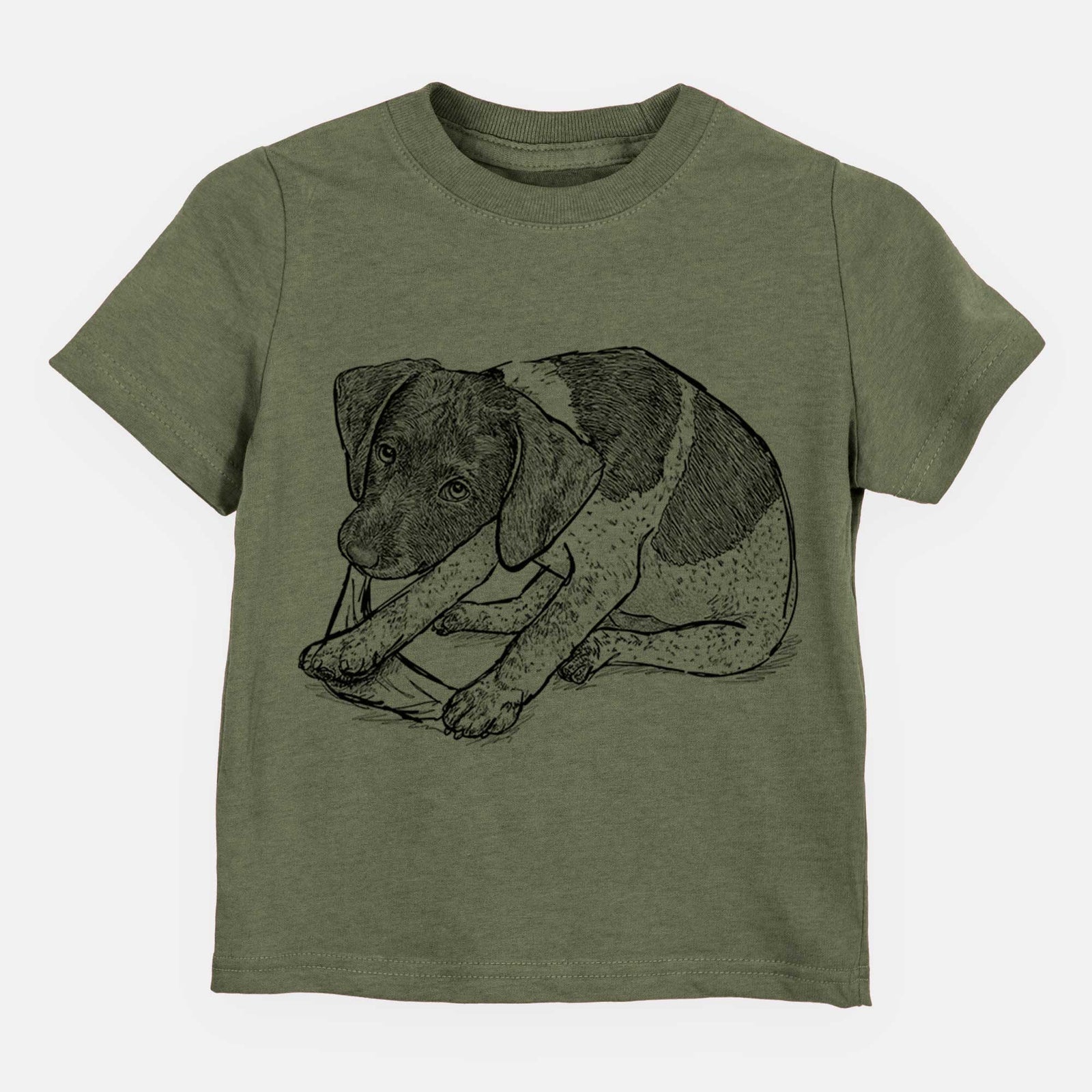 Doodled Dawson the German Shorthaired Pointer - Kids/Youth/Toddler Shirt