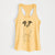 Doodled Dewey the Mixed Breed - Women's Racerback Tanktop