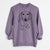 Doodled Dillon the Dachshund - Unisex Pigment Dyed Crew Sweatshirt