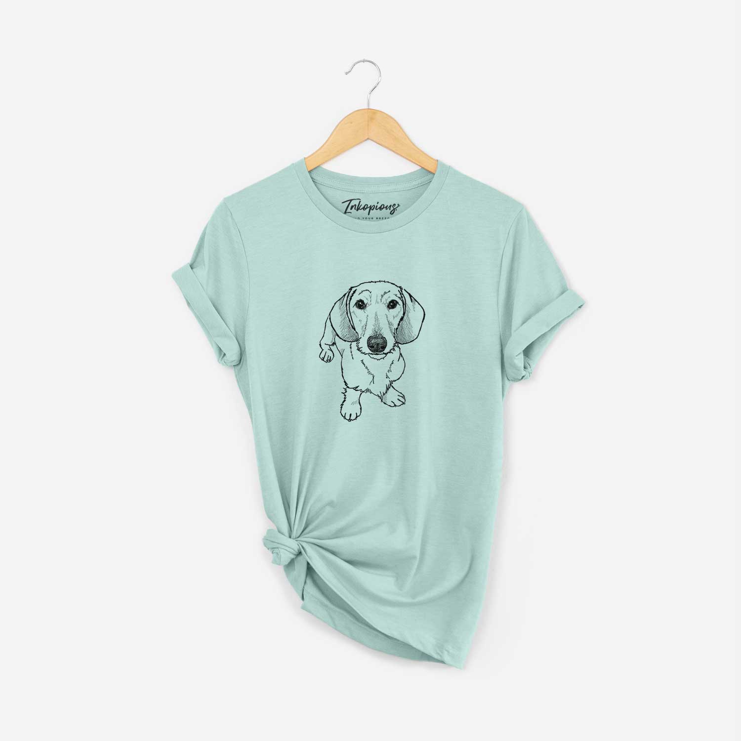 Doodled Dillon the Dachshund - Unisex Crewneck