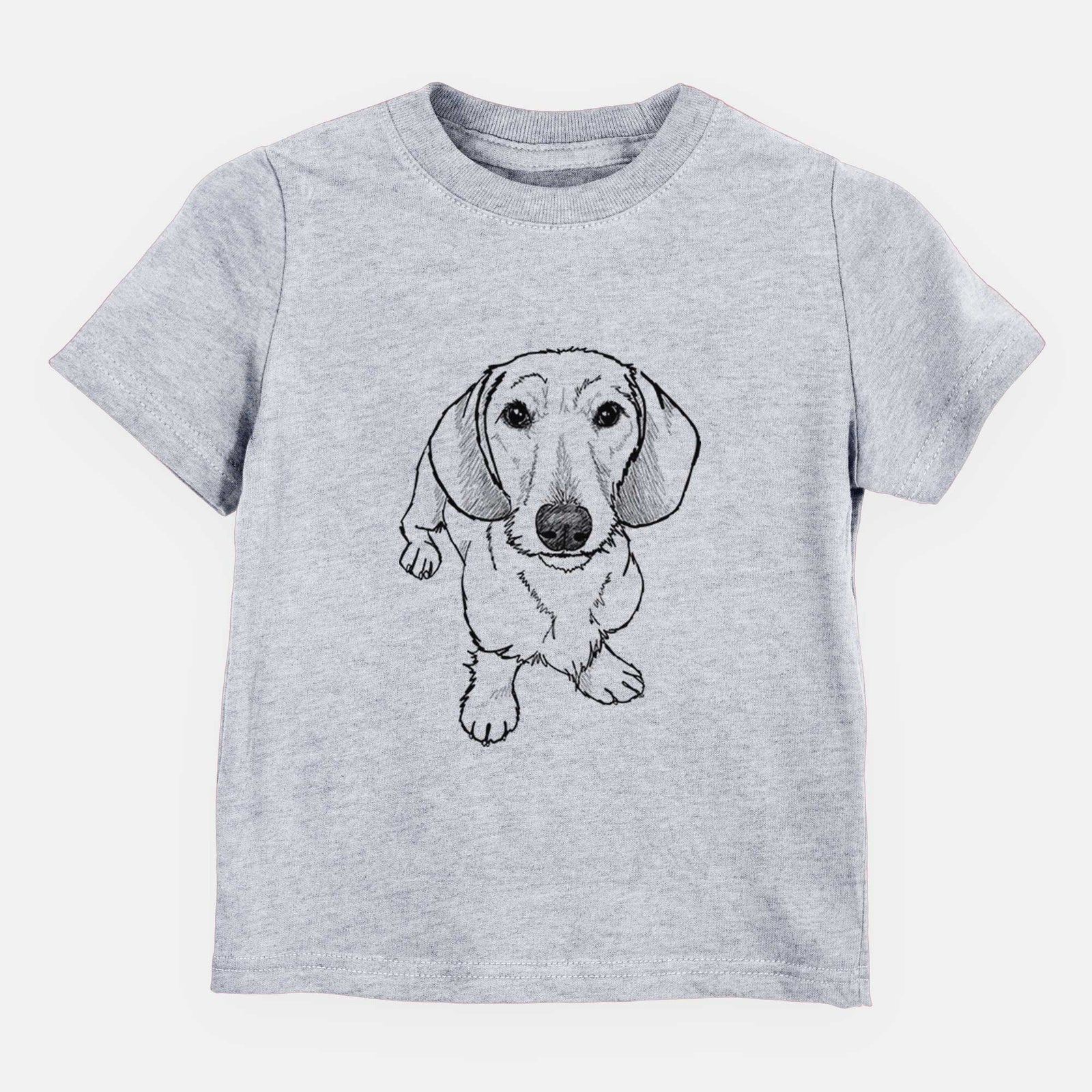 Doodled Dillon the Dachshund - Kids/Youth/Toddler Shirt