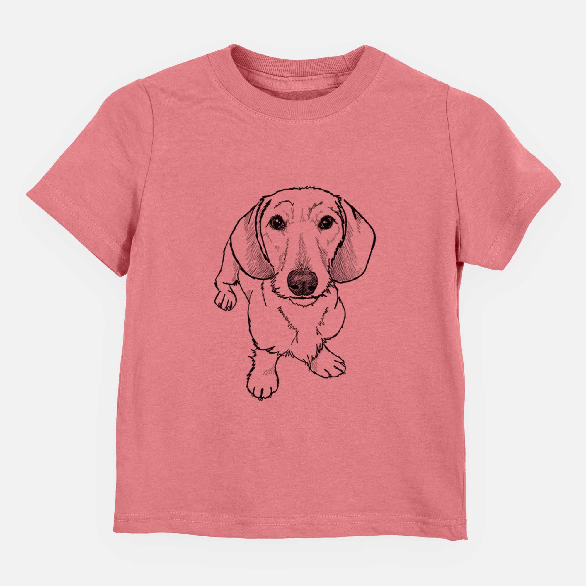 Doodled Dillon the Dachshund - Kids/Youth/Toddler Shirt