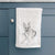 Doodled Dixie the German Shepherd Decorative Hand Towel