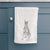 Doodled Drake the Doberman Pinscher Decorative Hand Towel