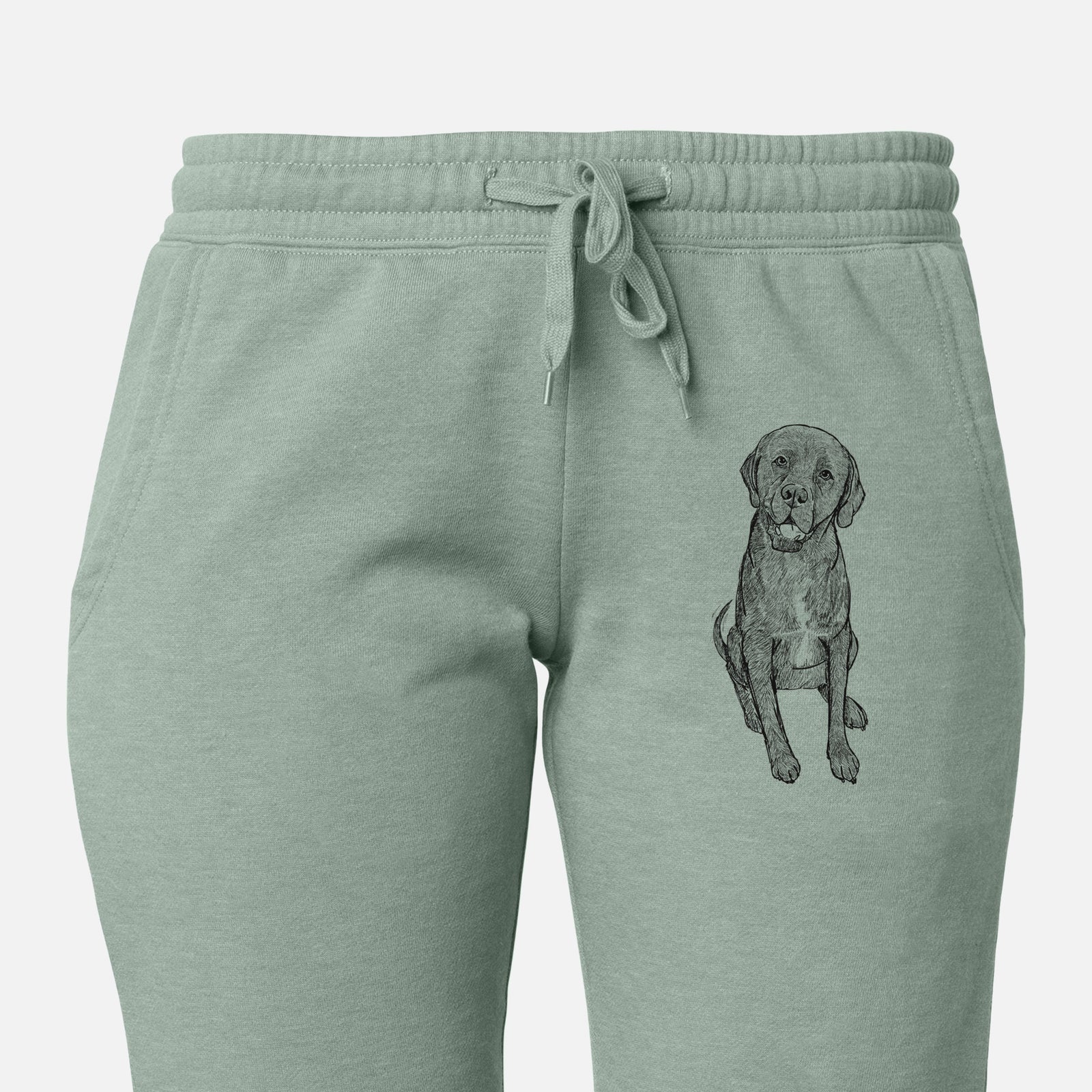 Doodled Dude the Dogue de Bordeaux Mix - Women's Cali Wave Joggers