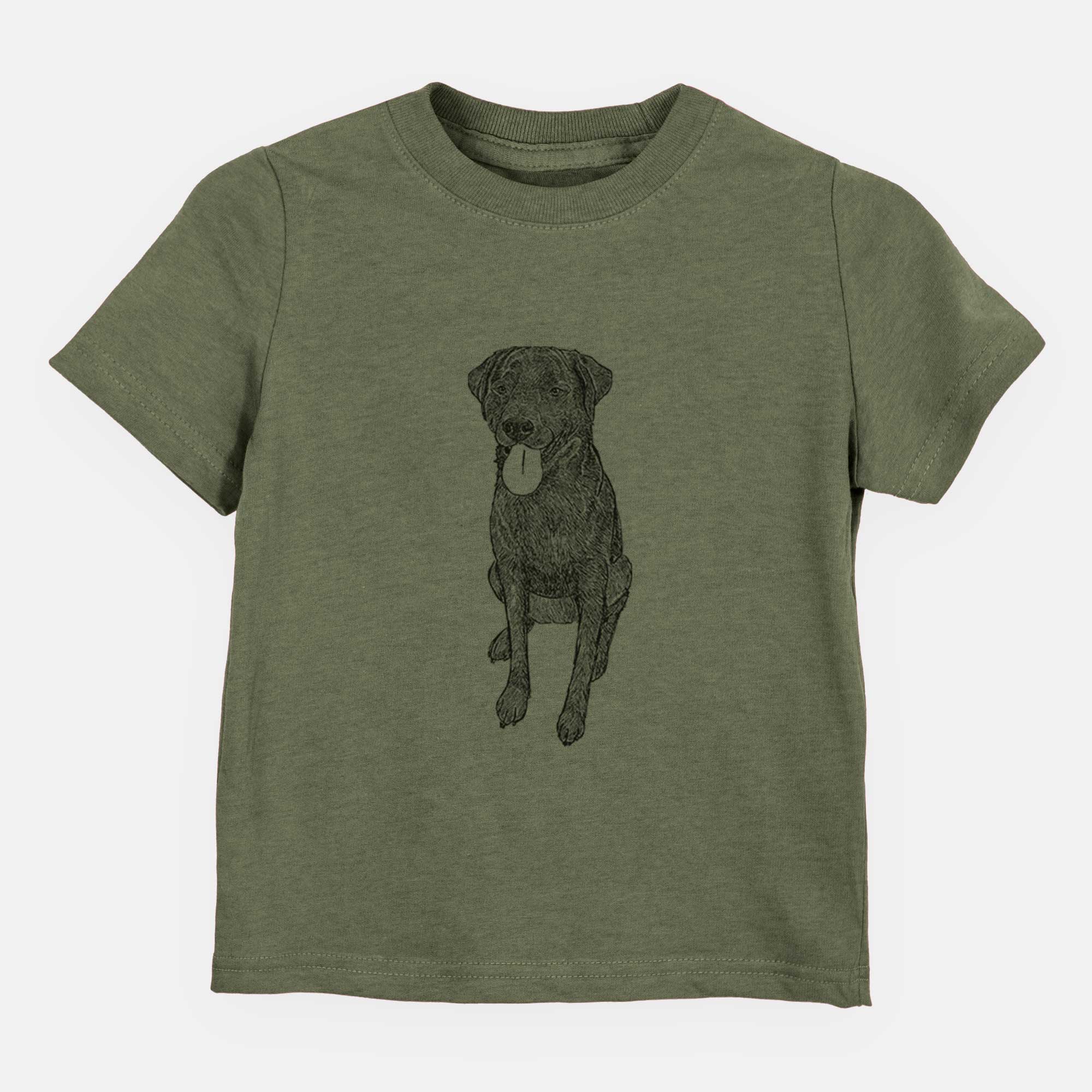 Doodled Duffy the Rottweiler Labrador Mix - Kids/Youth/Toddler Shirt