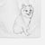 Doodled Edison the Pomeranian Decorative Hand Towel