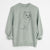 Doodled Edison the Pomeranian - Unisex Pigment Dyed Crew Sweatshirt