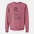 Doodled Eleanor the Italian Segugio - Unisex Pigment Dyed Crew Sweatshirt