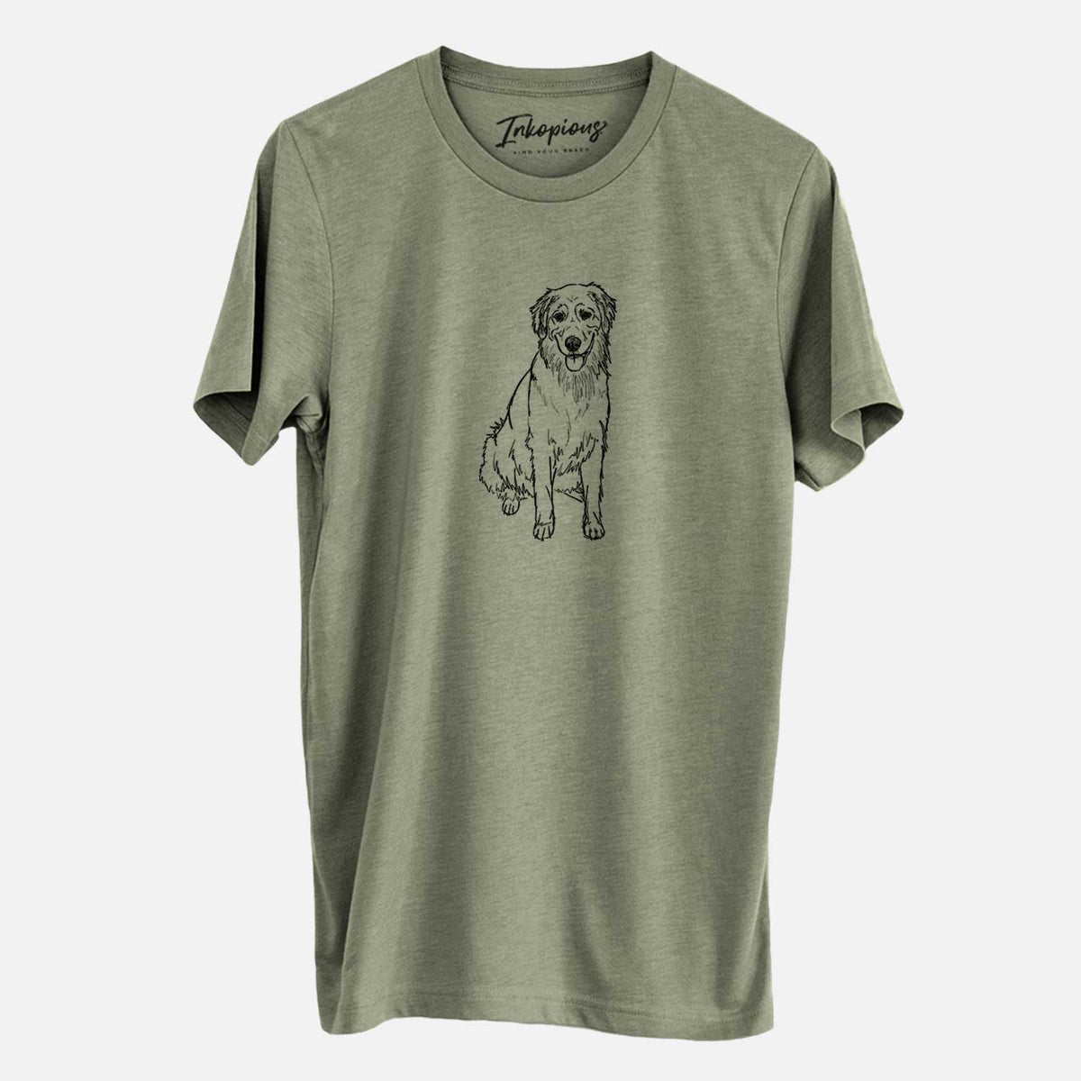 Doodled Ella the Golden Retriever - Unisex Crewneck