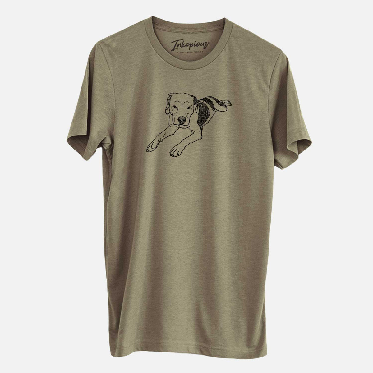 Doodled Emma Jean the Pitbull Mix - Unisex Crewneck