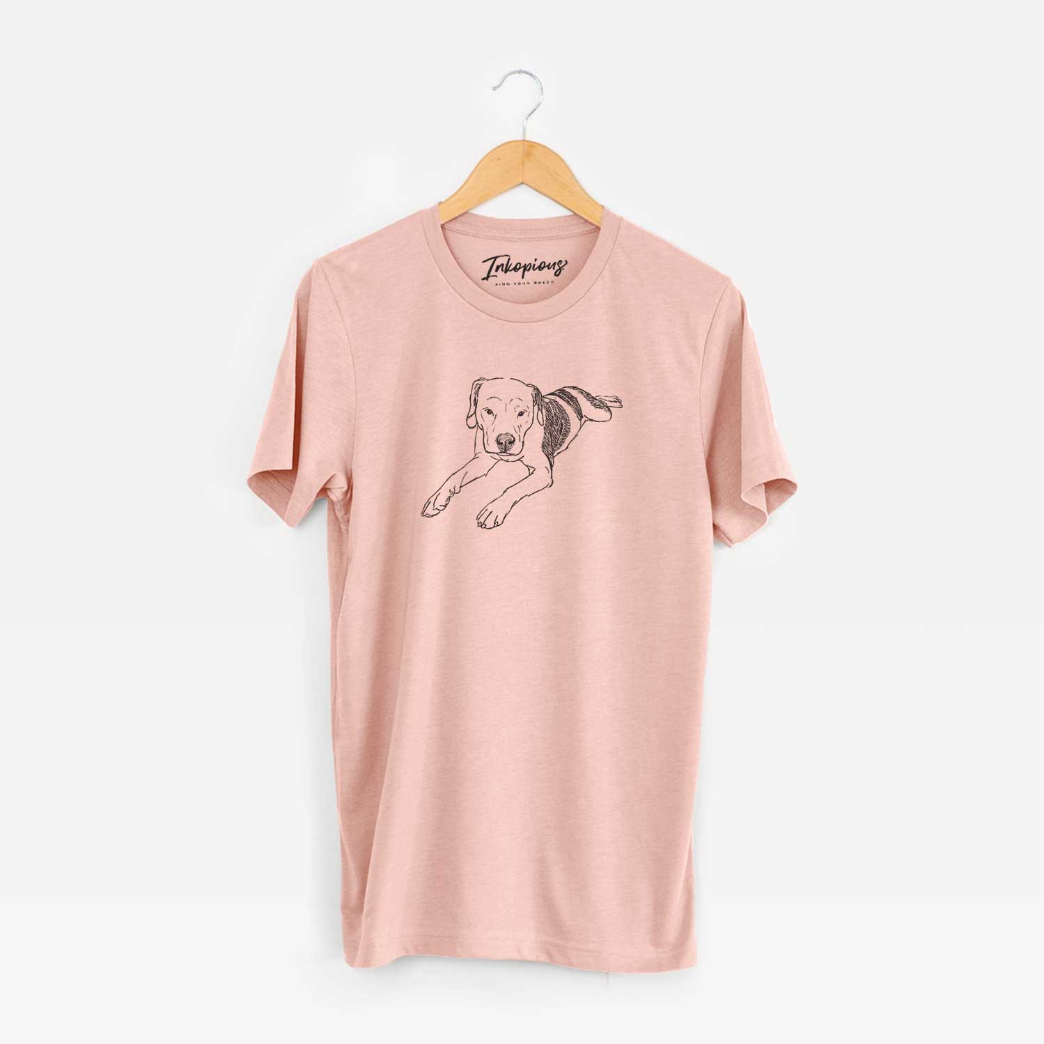 Doodled Emma Jean the Pitbull Mix - Unisex Crewneck