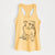 Doodled English Bulldog - Women's Racerback Tanktop