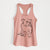 Doodled English Bulldog - Women's Racerback Tanktop