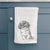 Doodled Ethel the Shih Tzu Decorative Hand Towel