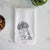 Doodled Ethel the Shih Tzu Decorative Hand Towel