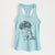 Doodled Ethel the Shih Tzu - Women's Racerback Tanktop