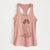 Doodled Fallon the Irish Red and White Setter - Women's Racerback Tanktop