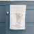 Doodled Fancy the American Staffordshire Terrier Decorative Hand Towel