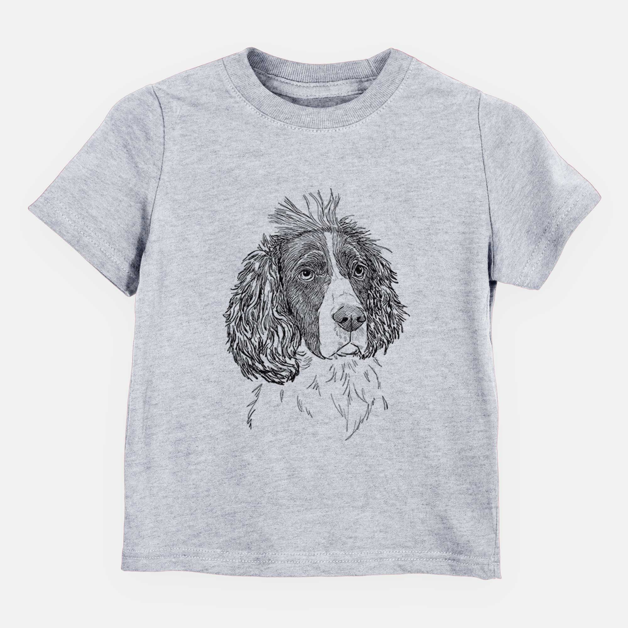 Doodled Fern the English Springer Spaniel - Kids/Youth/Toddler Shirt