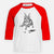 Doodled FiFi the Boston Terrier - Youth 3/4 Long Sleeve