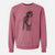 Doodled Finn the Bernedoodle - Unisex Pigment Dyed Crew Sweatshirt