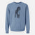 Doodled Finn the Bernedoodle - Unisex Pigment Dyed Crew Sweatshirt