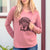 Doodled Finnegan the Shar Pei Beagle Mix - Cali Wave Hooded Sweatshirt