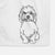 Doodled Fluffers the Coton de Tulear Decorative Hand Towel