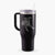 Doodled Forrest the Mixed Breed - 40oz Tumbler with Handle