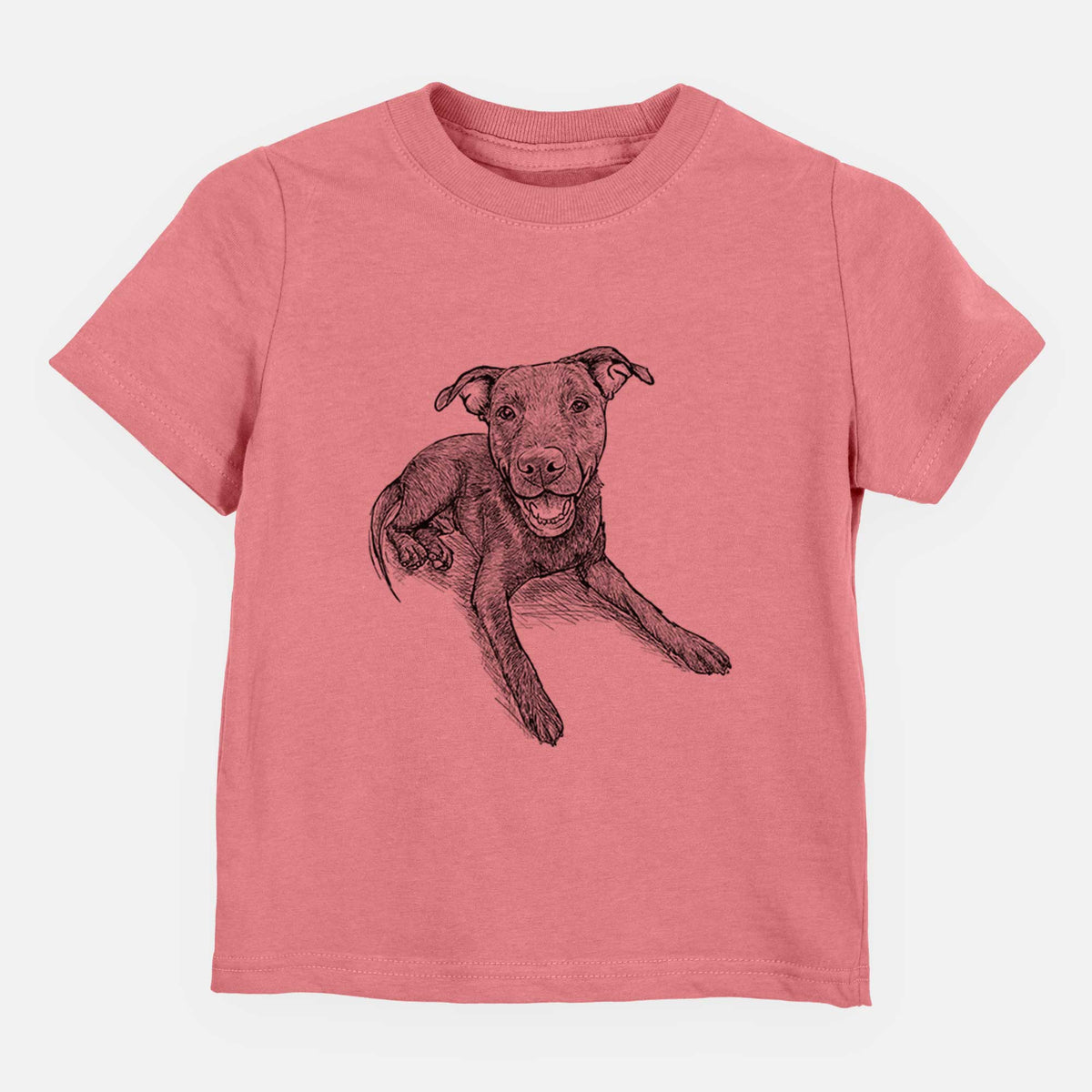 Doodled Forrest the Mixed Breed - Kids/Youth/Toddler Shirt