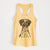 Doodled German Shorthaired Pointer - Women's Racerback Tanktop