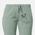 Doodled Gemma the English Bulldog - Women's Cali Wave Joggers