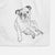 Doodled Gemma the English Bulldog Decorative Hand Towel