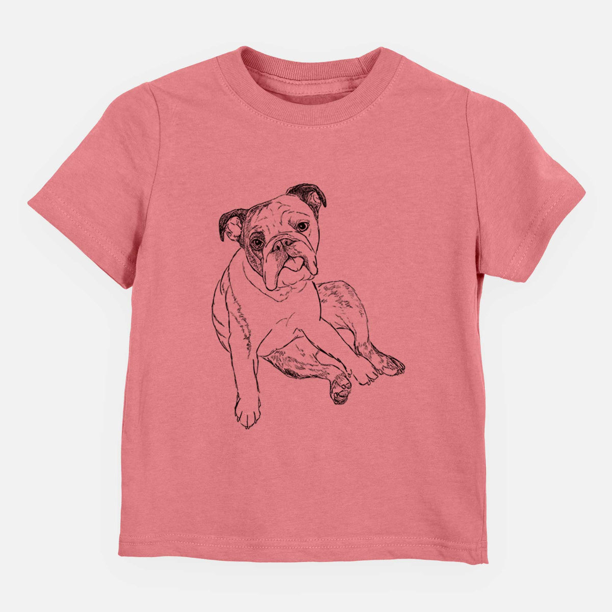Doodled Gemma the English Bulldog - Kids/Youth/Toddler Shirt