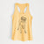 Doodled Georgie the Boxer - Women's Racerback Tanktop