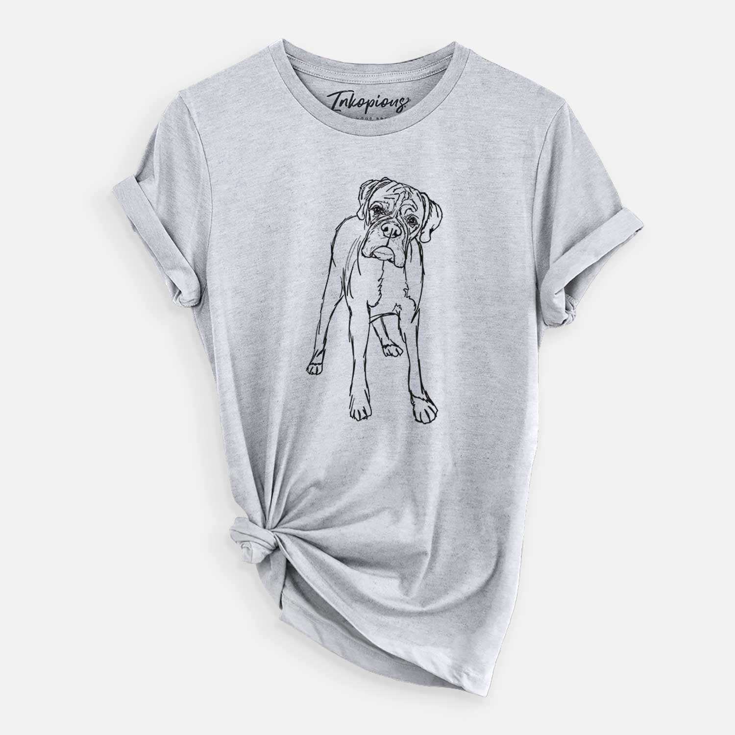 Doodled Georgie the Boxer - Unisex Crewneck