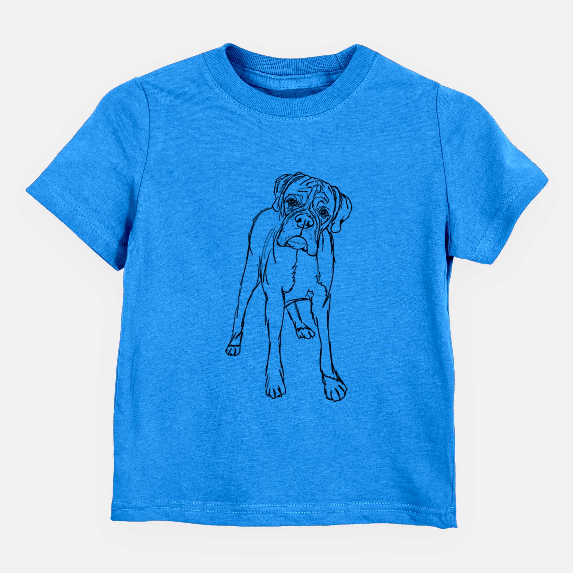 Doodled Georgie the Boxer - Kids/Youth/Toddler Shirt