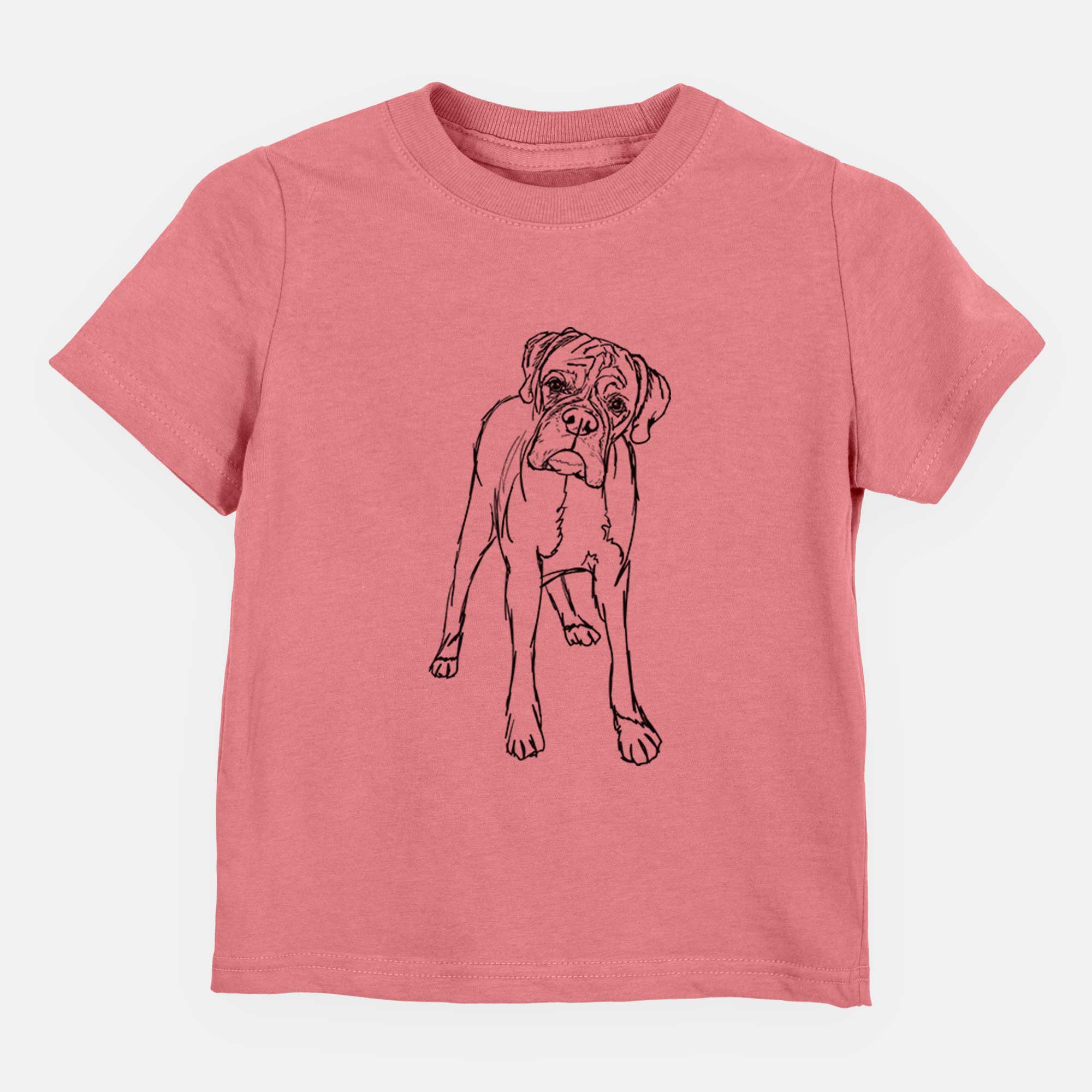 Doodled Georgie the Boxer - Kids/Youth/Toddler Shirt