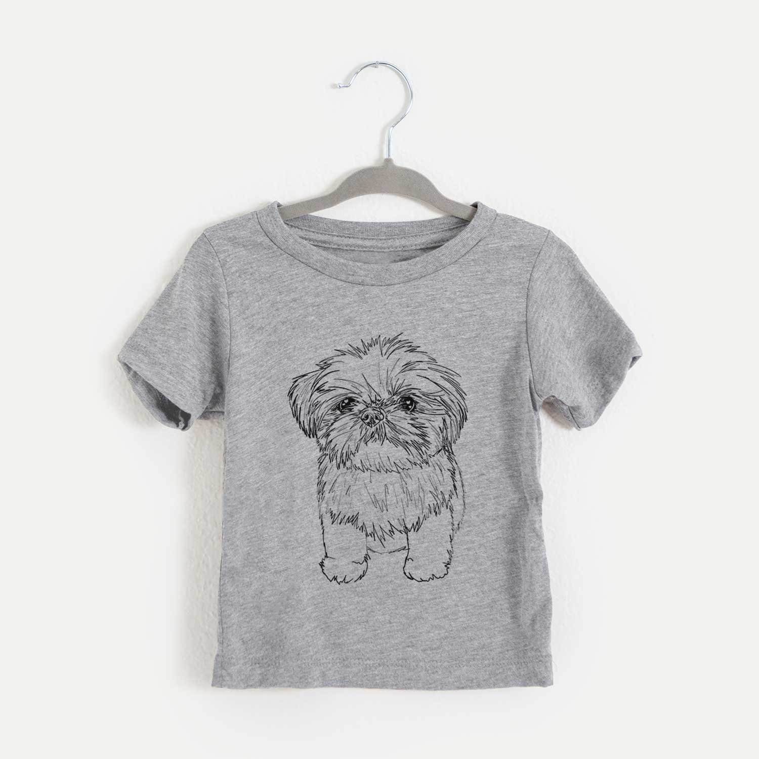 Doodled Gertrude McFuzz the Mini Shih Tzu - Kids/Youth/Toddler Shirt