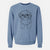 Doodled Gertrude McFuzz the Mini Shih Tzu - Unisex Pigment Dyed Crew Sweatshirt