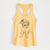 Doodled Girl the Cocker Spaniel - Women's Racerback Tanktop