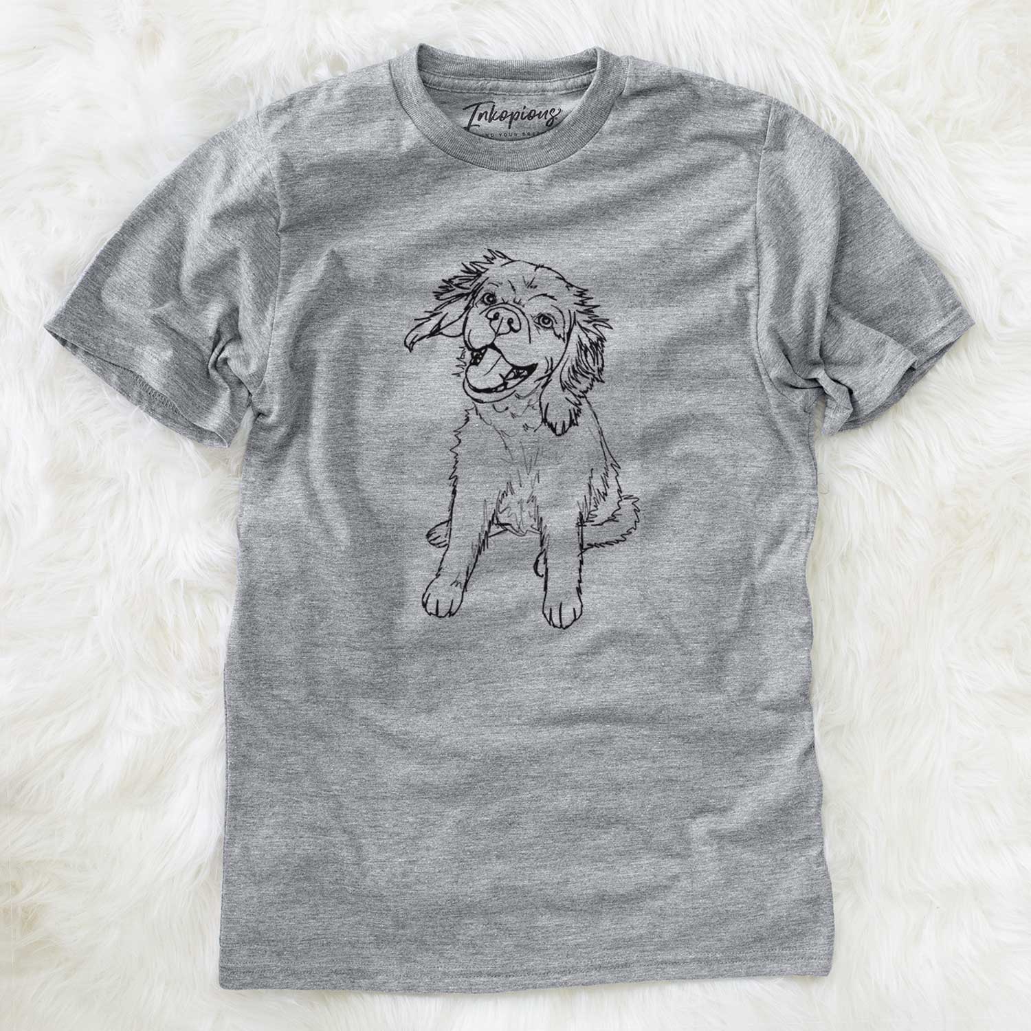 Doodled Girl the Cocker Spaniel - Unisex Crewneck