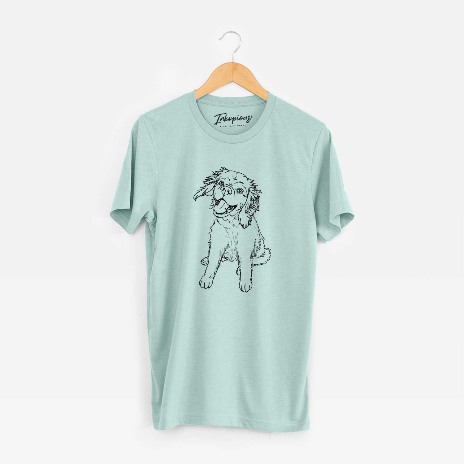 Doodled Girl the Cocker Spaniel - Unisex Crewneck