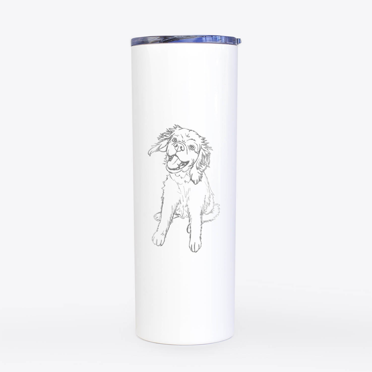 Doodled Girl the Cocker Spaniel - 20oz Skinny Tumbler