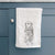 Doodled Golden Retriever Decorative Hand Towel